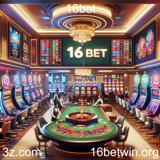 Descubra a Emoção do Cassino Online no 16bet